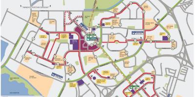 Mappa di ciclismo Singapore